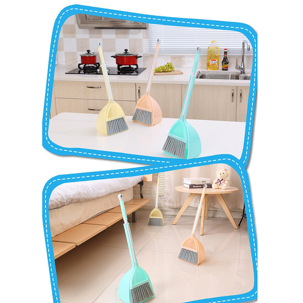مجموعة مكنسة وجرافة للأطفال، م - مراجعة Kids Outdoor Broom وسعره