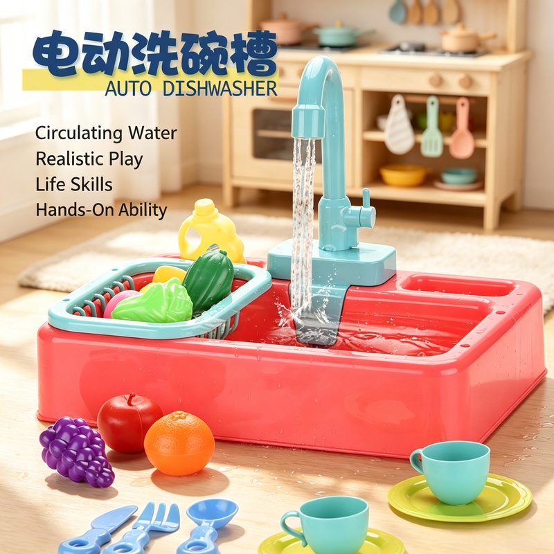 مجموعة حوض غسيل الأطباق البلاس - مراجعة Kids Outdoor Kitchen Accessories وسعره