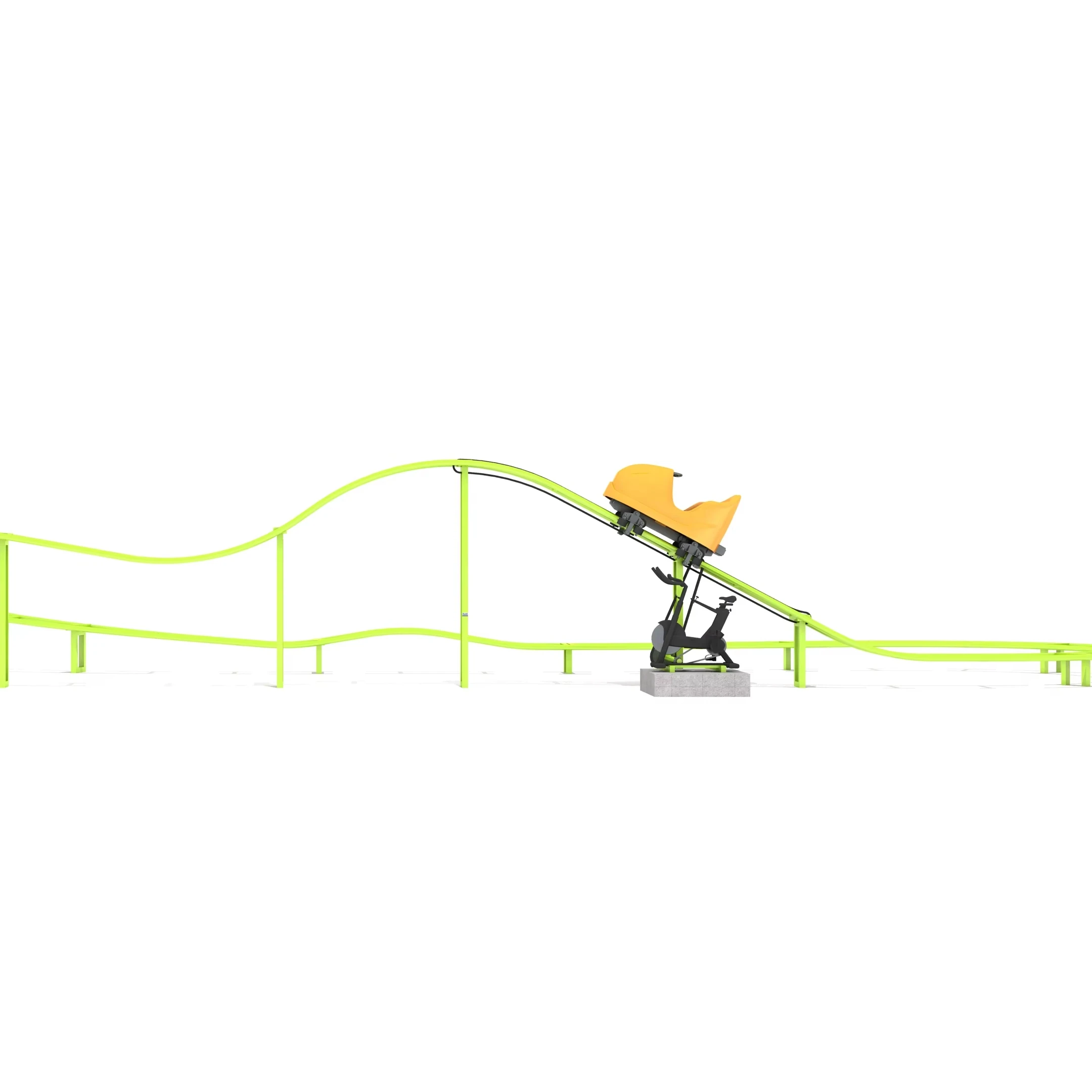 قطار أطفال فولاذي يعمل بالدفع  - مراجعة Kids Outdoor Climbing Frame وسعره
