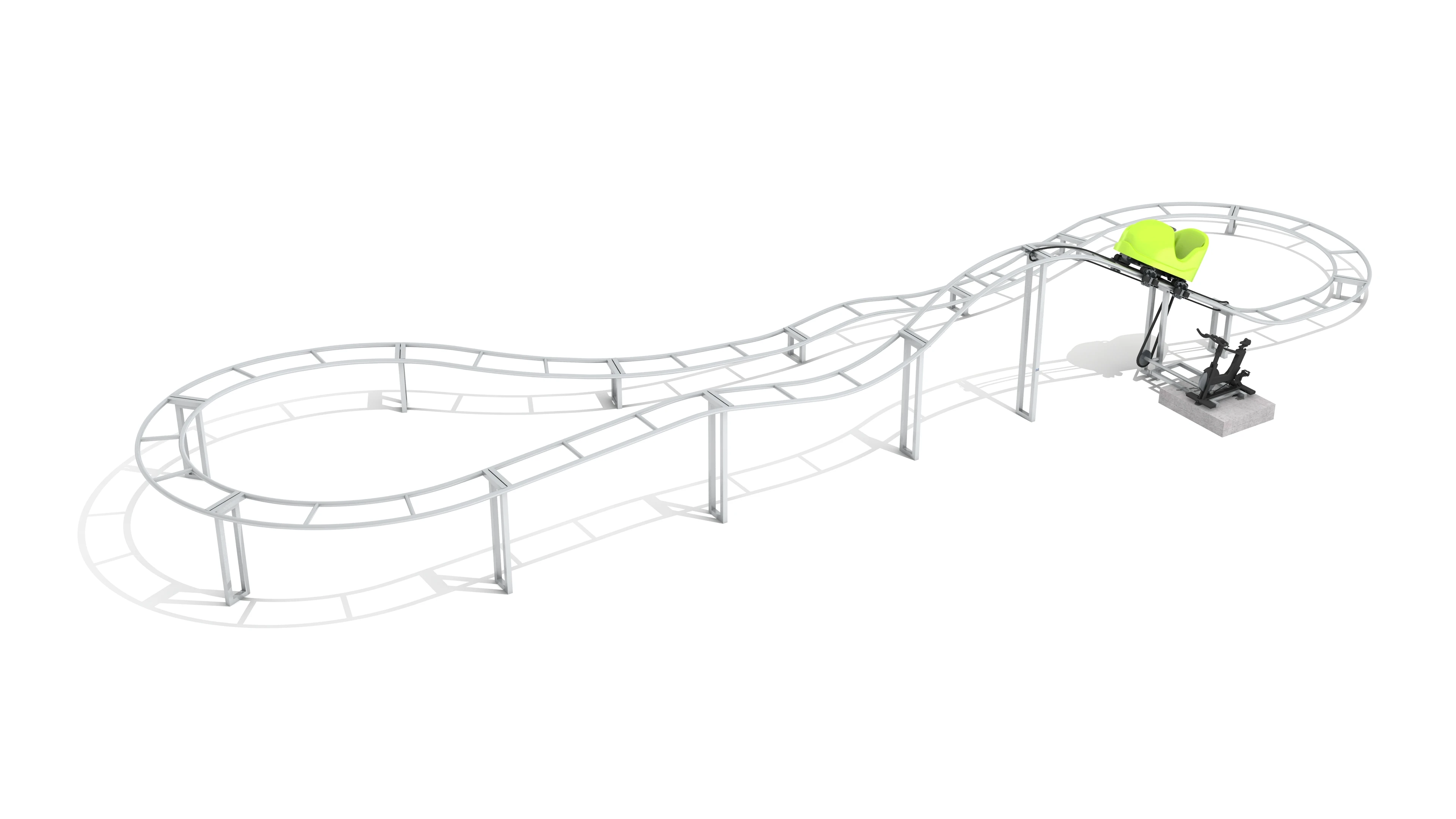قطار أطفال فولاذي يعمل بالدفع  - مراجعة Kids Outdoor Climbing Frame وسعره